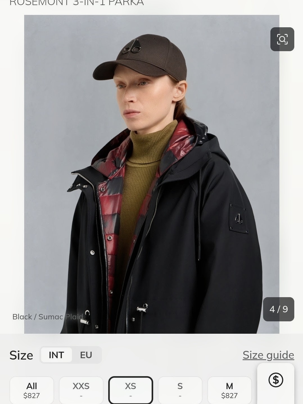 Moose Knuckles Rosemont 3-IN-1 Parka